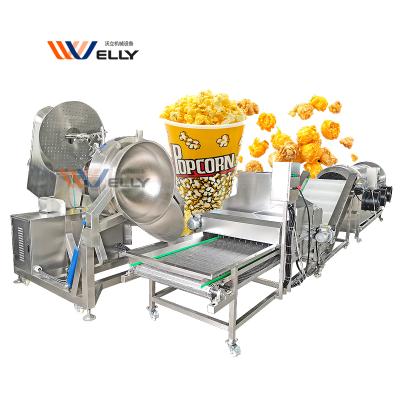 China Innovative Snack Factory Popcorn Snacks Production Popcorn Machine Popcorn Making Machine Industrial for sale