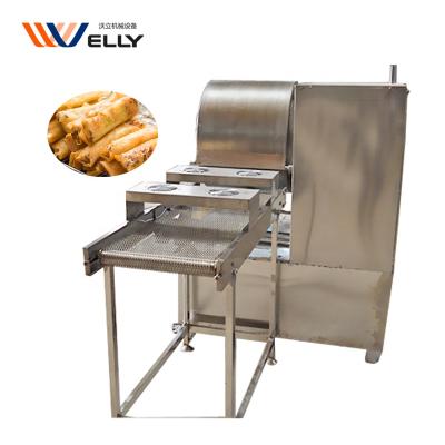 China Full Automatic Hotels Spring Roll Sheet Product Linen Samosa Skin Making Machine for sale