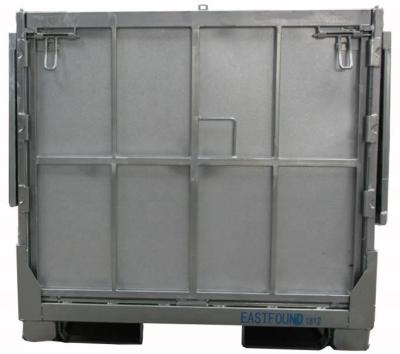 China Collapsible Heavy Duty Liquid Juice Liquid Transport Metal Containers Large Steel IBC Cases for sale