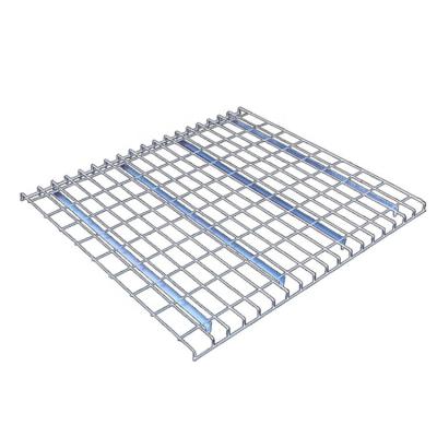 China Corrosion Protection Wire Mesh Decking For Pallet Racking Logistics Heavy Duty Galvanized Storage Metal Decking for sale