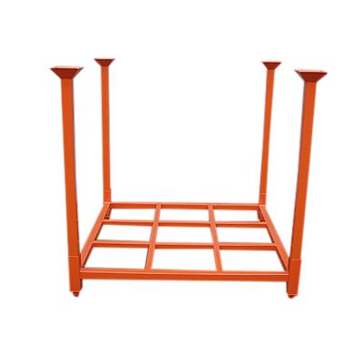 China Corrosion Protection Powder Coating Heavy Duty Metal Storage Truck Tire Rack Steel Stacking Warehouse for sale