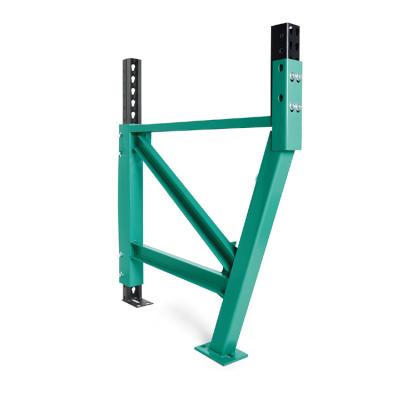 China Warehouse Storage Pallet Rack Leg Protect And Guard Strong Pallet Rack Hold Down Guard Frame Post Protector for sale