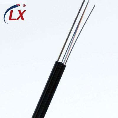 China Factory Wholesale Price 1 Telecom Communication 2 4 Core Flat Indoor Fiber Optic Drop Cable FTTH GJYXCH For Aerial FTTx Network Project for sale