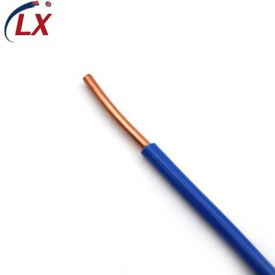 China Application LX cable electrical wire home housing construction cable h07v-u 1.5mm pvc 2.5mm2 jacket for sale