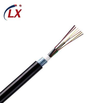 China High Quality Custom Fiber Optic Cable 2 Core Center Loose Tube Single or Multi Mode GYTS Outdoor Armored Fiber Optic Cable 288 to 288 For Outdoor Use for sale