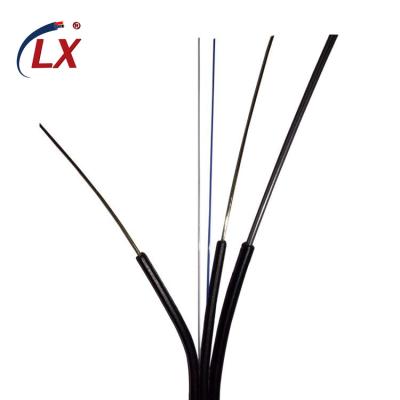 China Telecom Communication Wholesale Price FTTH Arc Type 1 2 Indoor 4 Core Single Mode FTTx Fiber Optic Drop Cable GJYXFCH With Metal Core Carrier for sale