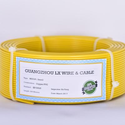 China Overhead Copper Conductor PVC Insulated House Wiring 2.5mm Electrical Wire Cable Price Bare Copper Stranded Customized 100meters 7-20 days for sale