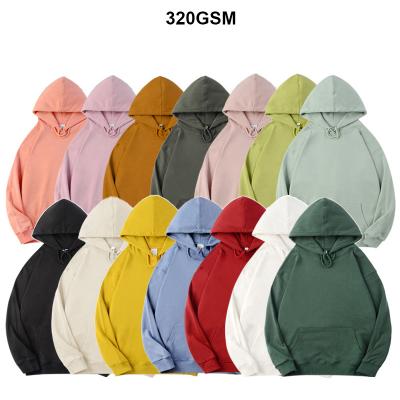 China unisex oversized men's unisex empty cotton pullover anti-wrinkle heavy hoodie streetwear custom overweight hoodie for sale