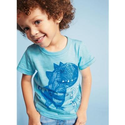 China Modern Design Summer Anti-Shrink Kid Clothes 100% Cotton Short Sleeve Baby Boy T-Shirt No Pungent Smell Boys T-shirt Clothing for sale