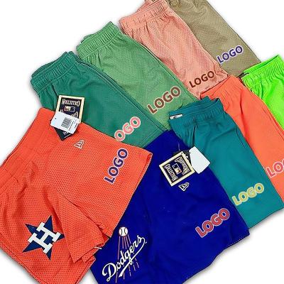 China Custom Wholesale QUICK DRY Polyester Casual Logo Mesh Sport Shorts Sublimation Print Basketball Elastic Men Style Mesh Men Shorts for sale