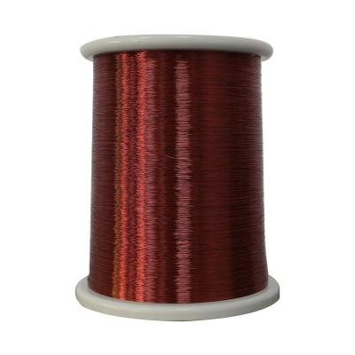 China CCAQA-1 High Quality Copper Clad Aluminum / Universal Motor Coil Enameled Copper Clad Aluminum Wire 155 0.14mm for sale