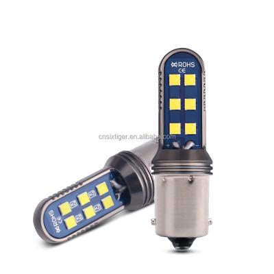 China All Car Headlight 1156 1157 Canbus 3030 S25 12smd Turn Signal Lights Led Strobe Led Bulbs T20 T25 S25 1156 1157 3156 3157 7440 7443 for sale