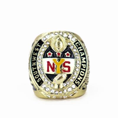 China Other Cheap Wholesale Custom Baseball Youth Kid College Award Tournament Design Red 2022 Championship Sport Ring for sale