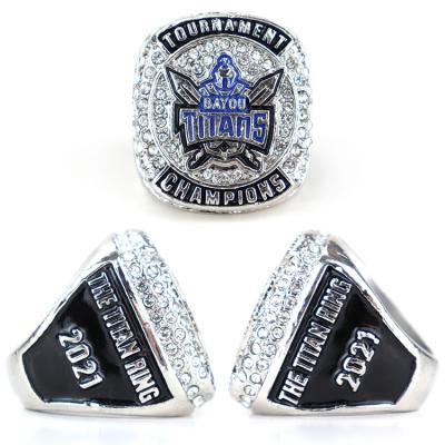 China Other design your own championship ring for softball football and basketball with your word for sale