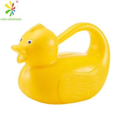 China Horticulture Duck Shape Small Garden Plastic Watering Box Animal Toy for sale