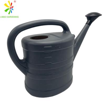 China Plastic Garden Watering Can / Agriculture Garden Large Capacity Water Pot 10liter for sale