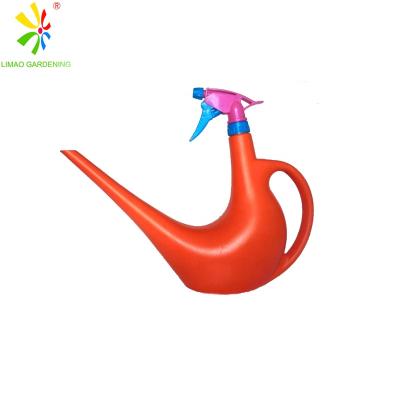 China New design 1.2liter small plastic garden / agriculture home&garden watering cans for sale