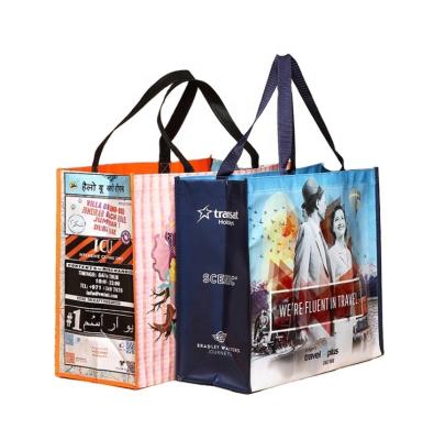 China Professional Manufacturer PP Eco Handled Nonwoven Shopping Bag for sale