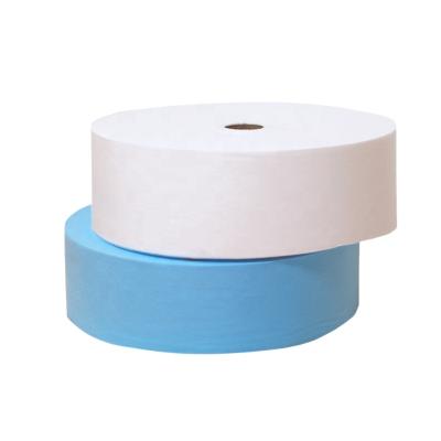 China Factory Supply Waterproof Non-woven Fabric Non-woven Fabric Roll Up Dust Non-Woven FaceMask Material Disposable Woven Fabric Roll for sale