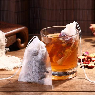 China High Quality Environmental Friendly /biodegradable Custom Nonwoven Tea Bags Customized Logo Easy Assemble White Color Disposable Tea Filter Bags for sale