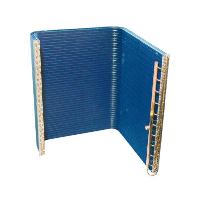 China Hotels Evaporator Industrial Copper Aluminum Cooling Air Conditioning Cooled Fin Condensers for sale