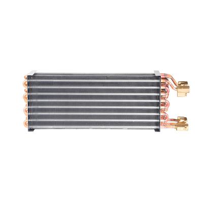 China Hotels High Durability Copper Tube Fin Heat Exchanger For Refrigerator Water Cooling Area for sale