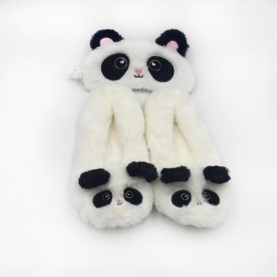 China Animal Shape Panda Ballerina Slippers Thermal Adorable Socks For Both Toddlers And Adults for sale