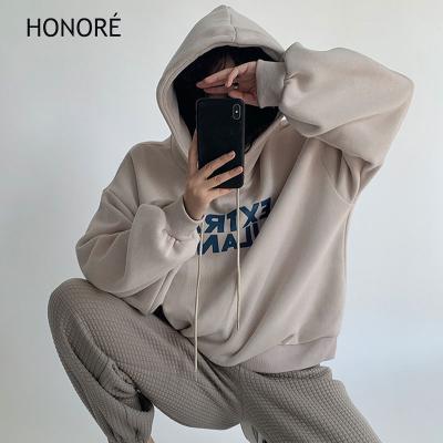 China Wholesale Sellers Women's Drawstring Brand Soft Store HONOR-E Hoodies Hoodies for sale