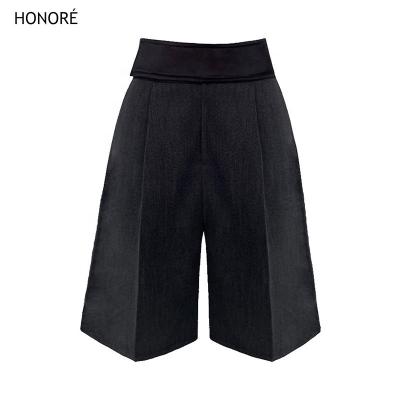 China HONOR-E High Waist Sporty Wide Leg Pants Shorts For Women Pant Suite Pants for sale