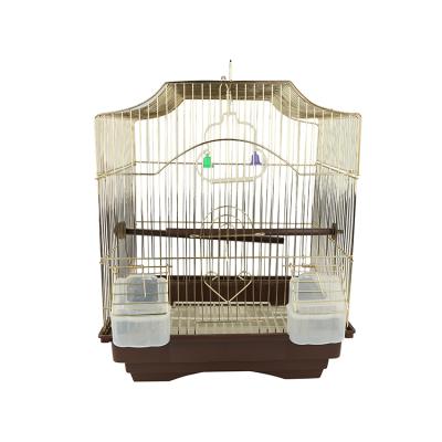 China Viable Factory Direct Cheap Prices Wrought Iron Metal Bird Cage Antique Pet Cage for sale