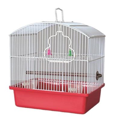 China Viable Birdcage Stainless Steel Parrot Corner Cage Aviary Bird Cage Portable Propagation Canary Yellow Breeding for sale