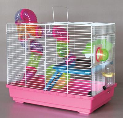 China Hot Selling Viable Playing Hamster Cages With Unique Tunnel System for sale