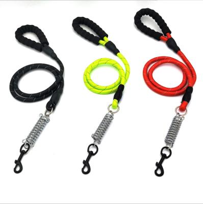 China Various New Design Viable Braided Nylon Rope Factory Manufacture Dogs Leash for sale