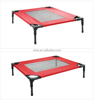 China New Ekia Metal Frame Sustainable Elevated Dog Bed For Dog , Elevated Pet Bed for sale