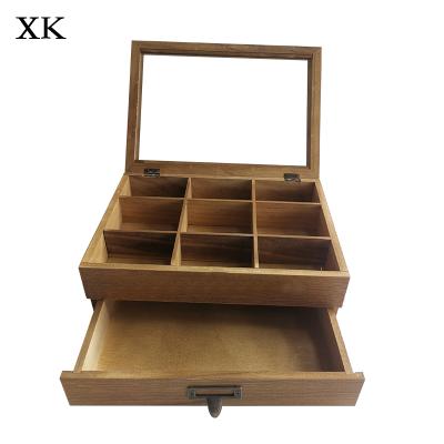 China China Extra Large Simple Wooden Treasure Chest Wooden Box Keepsake Memory Gift Box for sale