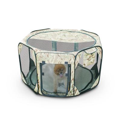 China Universal Wholesale Pet FenceOxford Cloth Eight Octagonal Dog Tent Folding for sale