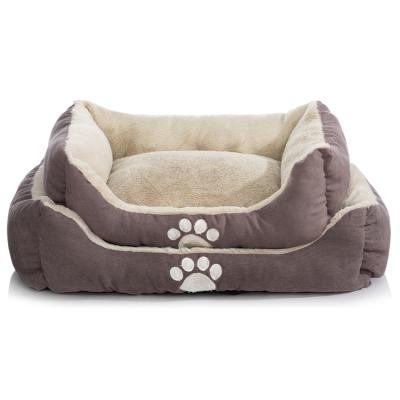 China 2021 Sustainable Design New Small Doggie Bedding Luxury Dog Bed for sale