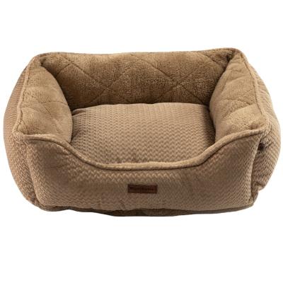 China OEM Small Doggie Bedding Sustainable Luxury Design High Quality Custom Bedding Washable Dog Bed for sale