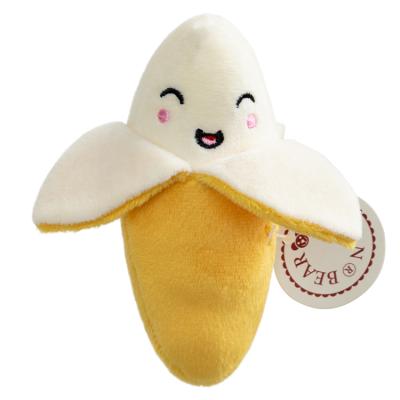 China 2021 Viable NEW Plush Banana Pet Toys Custom Voice Dog Toy Pet Toys for sale