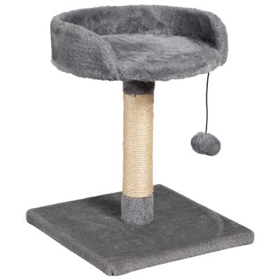 China Kitty Condo Beige Scratching Post Cat Trees Climbing Tower For Viable Sale for sale