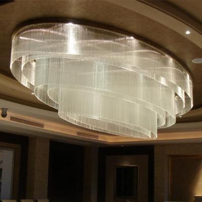 China Modern Led Chandelier Gold Finish/Large Crystal Chandeliers For Hotel /luxurious Crystal Chandelier for sale