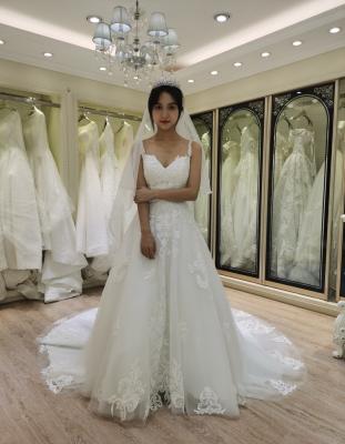 China 2021 Breathable Sexy A Line Spaghetti Tie Backless Wedding Party Dress For Girls for sale