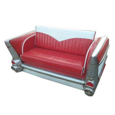 China Vintage Automotive Furniture Ambassador Car Sofa With Wheels Rustic Styled Industrial Sofa (Other) Adjustable for sale