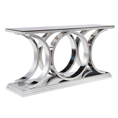 China (Other) Adjustable Modern Stainless Steel Frame Wine Rack Table for sale