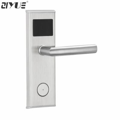 China Zinc Alloy RF Hotel Smart Card Lock Temic Card Hotel Door Lock ET100RF Hotel Lock for sale