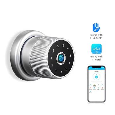 China Digital Lock Home APP Hotel Security Fingerprint TT Password Key Smart Door Lock for sale