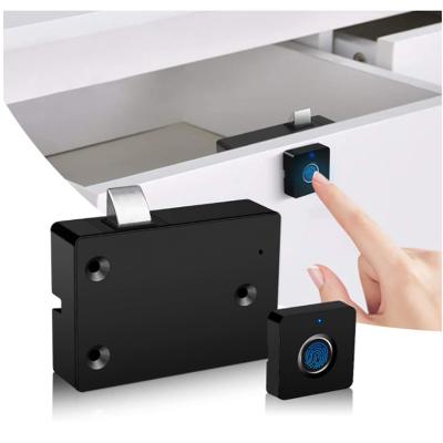 China Modern Smart Furniture Fingerprint Electronic Closet File Biometric Drawer Cabinet Locks Kit Set for sale