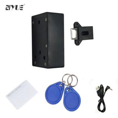 China Modern Hidden RFID Cabinet Lock Locker Smart Card Hidden Door Lock Magnetic Locks For Cabinets Suppliers for sale