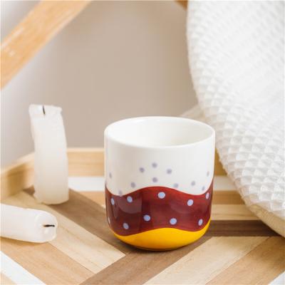 China European Modern Small Christmas Candle Decoration Container Cup Empty Candle Jars For Candle Making for sale