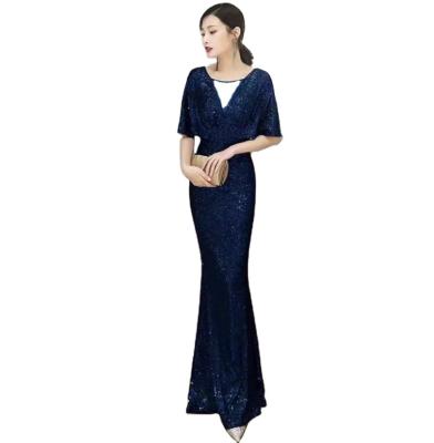 China 2023 new fashion sexy women's dress Anti-wrinkle wholesale elegant women's clothing evening dress for sale